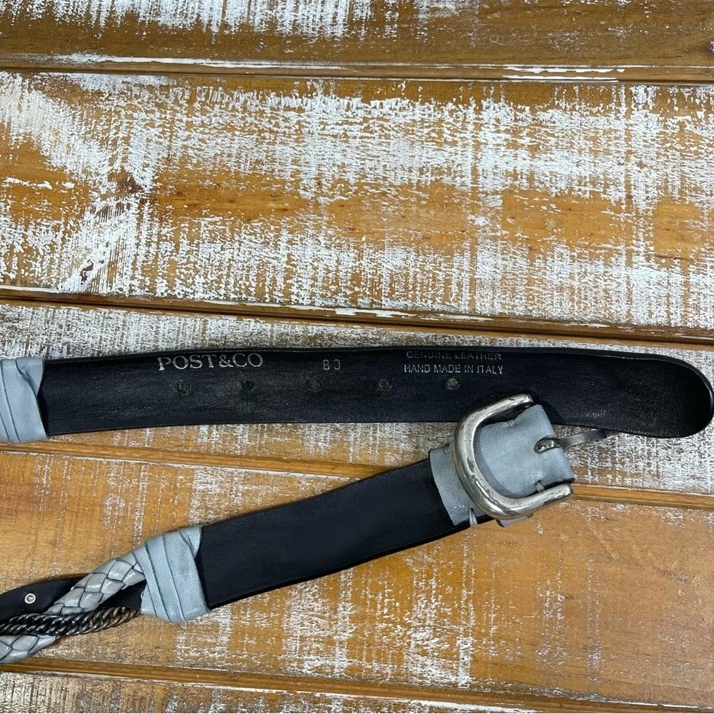 POST&CO Genuine Leather Belt Size 80